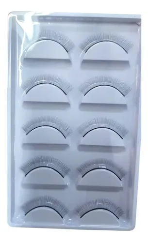 Pestañas Para Práctica + 2 Pinzas – Extensión Pelo Por Pelo Color Pestaña +2 Pinzas