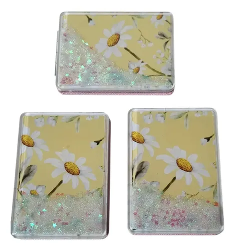 Espejo Doble De Cartera/bolsillo Portátil C/aumento X6unid