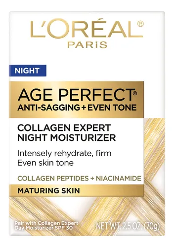 Crema De Noche L’oreal Paris Age Perfect Collagen Expert Madura Día/noche
