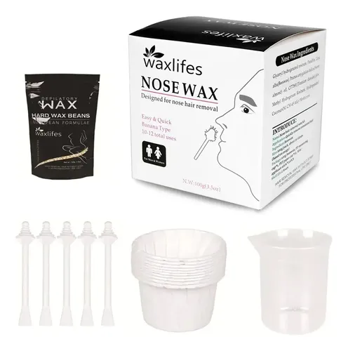 Aplicadores Nasales Para Depilación Nasal, Kit Seguro Para F