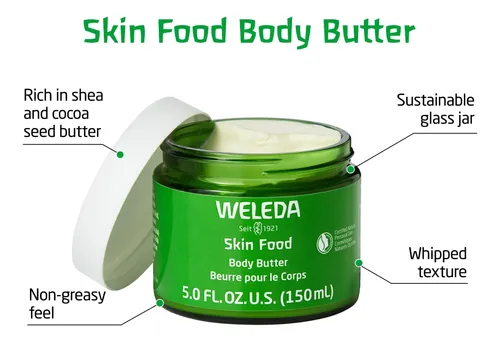 Crema Corporal Y Manteca Corporal Weleda Skin Food 75 Ml Y 1