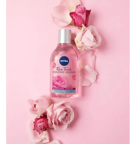 Nivea Agua Micelar Doble Fase Rose Touch 400 Ml