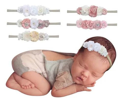 5 Diademas For Bebés, Accesorios For El Pelo For Niñas