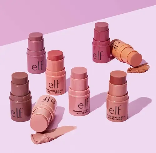 Elf – Glimmering Guava – Multistick Labios Rubor, Sombra