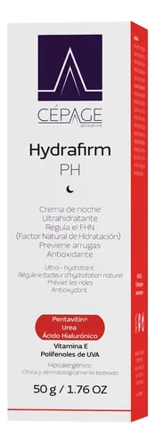 Hydrafirm Ph Crema Noche 50g Antiarrugas Antiedad Cepage