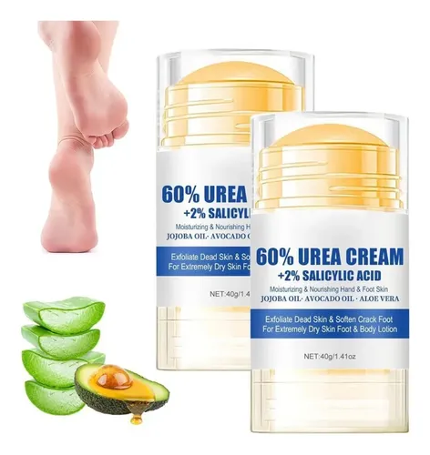 2pcs Exfoliante Para Piescrema Con Urea Para Pies