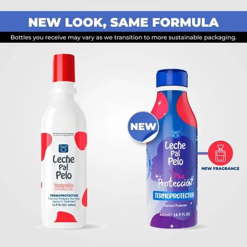 Crema Capilar Leche Pal Pelo 440ml Protector Térmico Aloe Ve