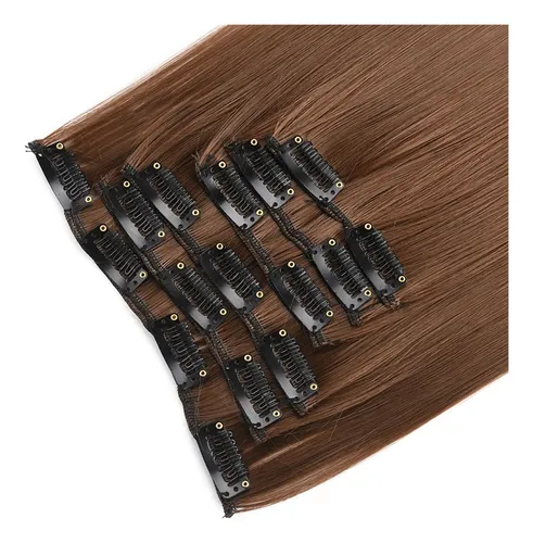 * Peluca De Extensiones Con Clip Largo De Pelo De Moda, .