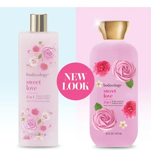 Gel De Ducha Y Baño De Espuma Bodycology Sweet Love 473 Ml
