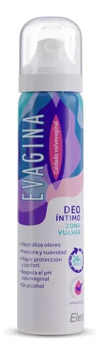 Evagina Spray Desodorante Íntimo Femenino X 75ml