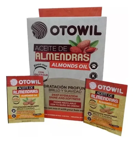 Aceite De Almendras 10g Sachet Otowil/argán/coco