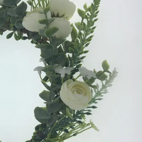 Guirnalda De Tela Para Cabello De Novia Para Boda