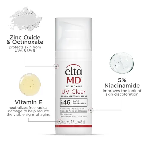 Eltamd Uv Clear Spf 46 Protector Solar Facial 48 G