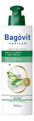 Bagovit Capilar Pelo Largo Sin Frizz Rutina Completa – 3c