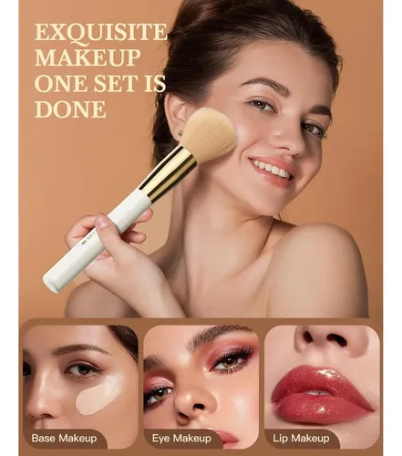 Set De Brochas De Maquillaje Prof. Bestope Pro 17 Piezas