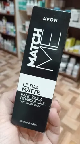 Base Liquida Maquillaje Ultra Matte Match Me Avon
