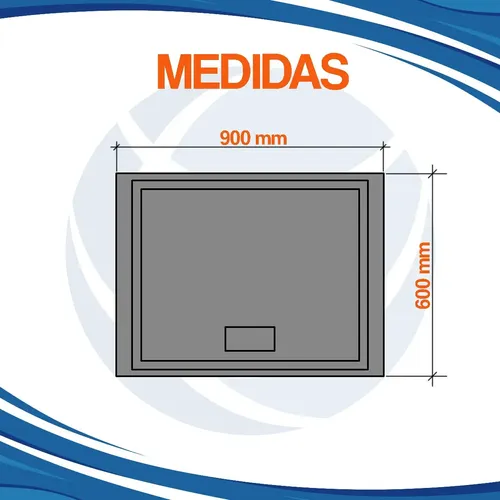 Espejo Rectangular Led Parlante Bluetooth Desempañador 60×90