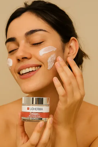 Lidherma Collagen+ Moisturizing Cream Nueva Crema Facial 50g
