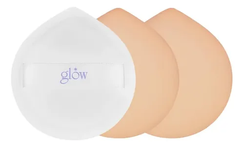Esponja De Belleza Y Maquillaje Glow Cloud Sponge, 3 Unidade
