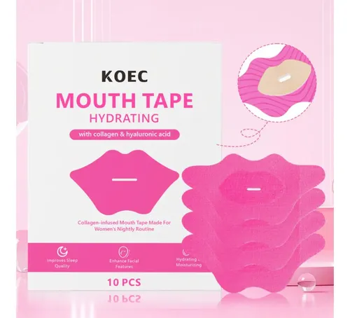 Parches Labios Hidratantes Colageno Uso Nocturno X10