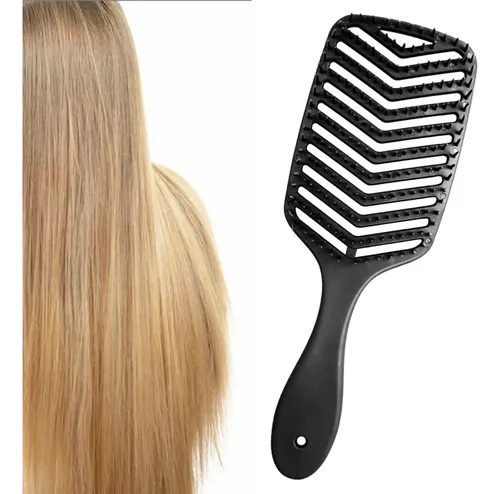 Cepillo De Pelo Con Ventilación Para Peinar, Sin Negro