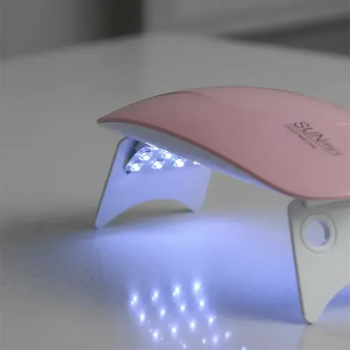 Cabina De Uñas 6w Lampara Luz Led Secador Uv Manos Esculpida