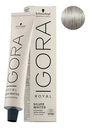Tintura Schwarzkopf Igora Royal Absolutes Silverwhite 60 Ml Tono Slate grey