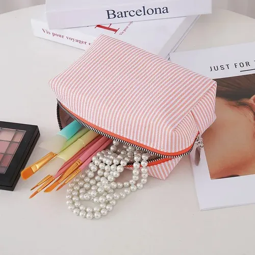 10 Neceser De Maquillaje Portátil,amplio Práctico Para Viaje