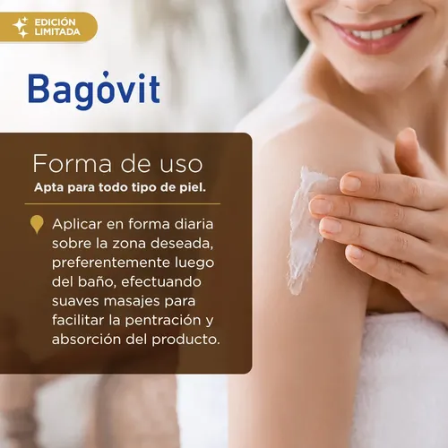 Bagovit A Emulsión Nutritiva Humectante Sweet Vainilla X350g Vainilla