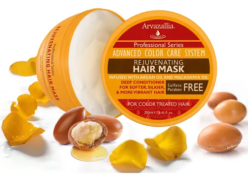 Mascarilla Capilar Arvazallia Rejuvenecedora Para Cabello Te