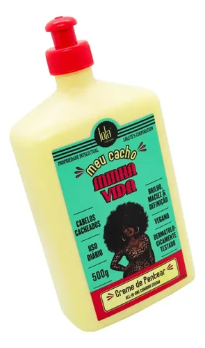 Lola Meu Cacho Minha Vida Crema Peinar Rulos Pelo 500gr 3 Ms