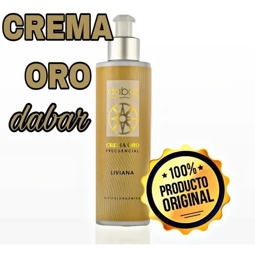 Crema Oro X 200ml Ormus Dabar Frecuencial Hipolalergénica