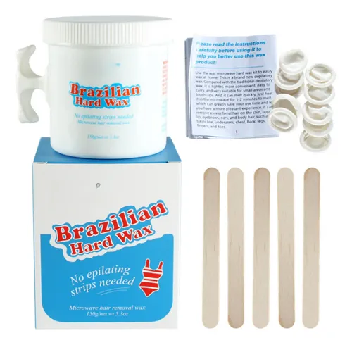 Kit De Cera Dura Enlatada Para Microdepilación A Baja Temper