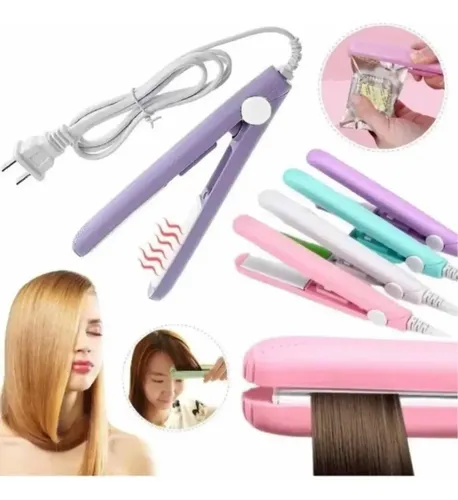Planchita Mini Para Flequillo Para Pelo Viaje Cartera