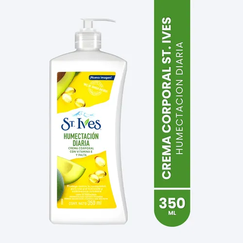 Crema Corporal St. Ives Humectación Diaria 350ml Dosificador