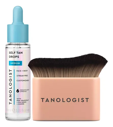 Set De Autobronceado Tanologist Gotas Bronceadoras Medias Co