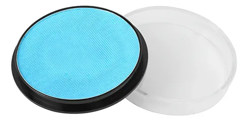 Pintura De Cara De Escenario De Paleta Cosmética Azul Luck