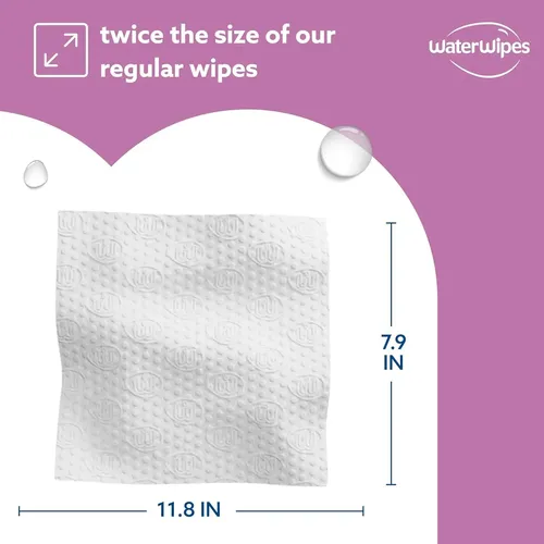 Toallitas Húmedas Waterwipes+ Para Cuerpo E Íntimas, 180