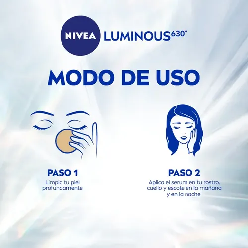 Serum Anti-manchas Nivea Luminous630 Anti-edad X 30 Ml