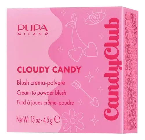 Rubor En Crema Pupa Candy Club Creamy Powder Blush 03 Toffee
