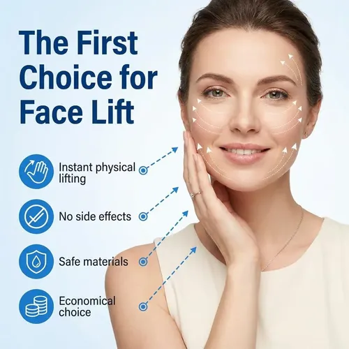 Cinta Facial De Levante Con Contorno Transparente (120