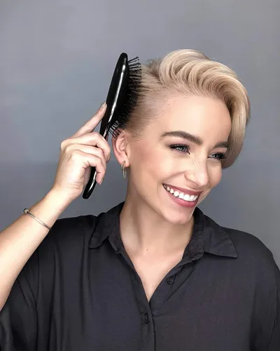 Cepillo Desenredante Para Cabello Rizado Framar Elegant Deta