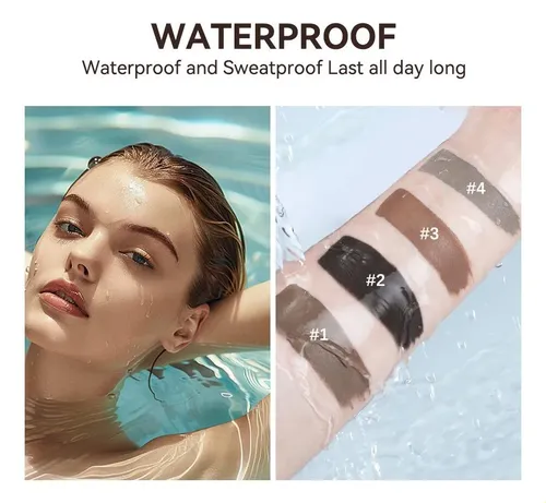 Gel Para Cejas, Resistente Al Agua Y Manchas