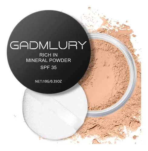 Polvo Mineral Spf 35 Gadmlury Beige Medio