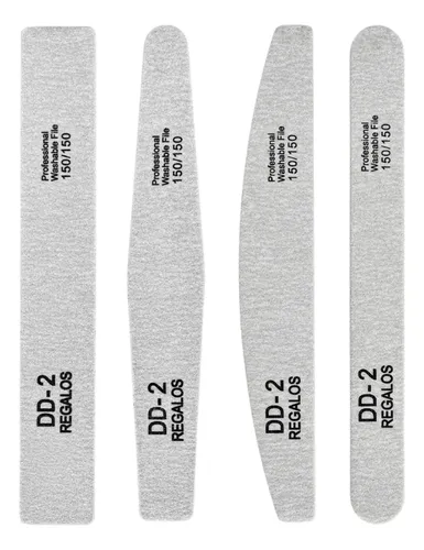 10 Limas 150/150 Para Uñas Esculpidas Manicuria Dd2 Prof
