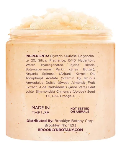 Exfoliante Corporal Brooklyn Botany Mango Karité 295ml