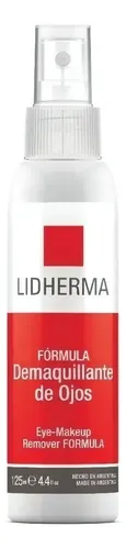 Desmaquillante Ojos Pestañas Waterproof Siliconado Lidherma