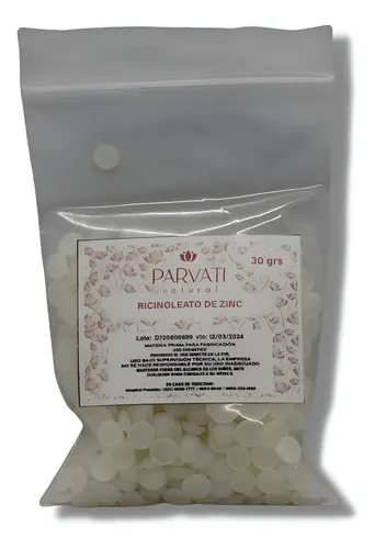 30grs Ricinoleato De Zinc Uso Cosmetico