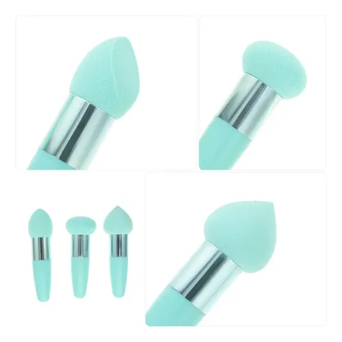// Esponjas De Maquillaje Profesionales Con Brochas Y .