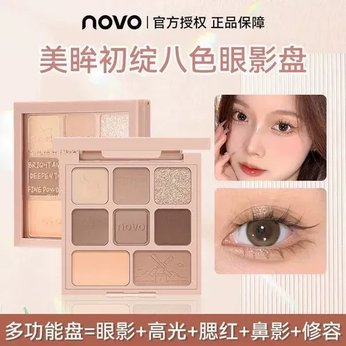 Novo Eyeshadow Paleta Of Eight Colores
